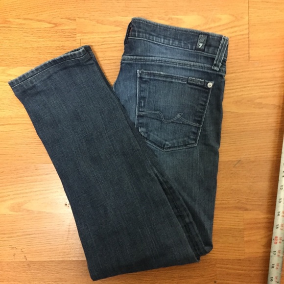 7 For All Mankind Denim - Women’s 7 for all mankind blue jeans size 28